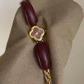 M23076 chain gold red