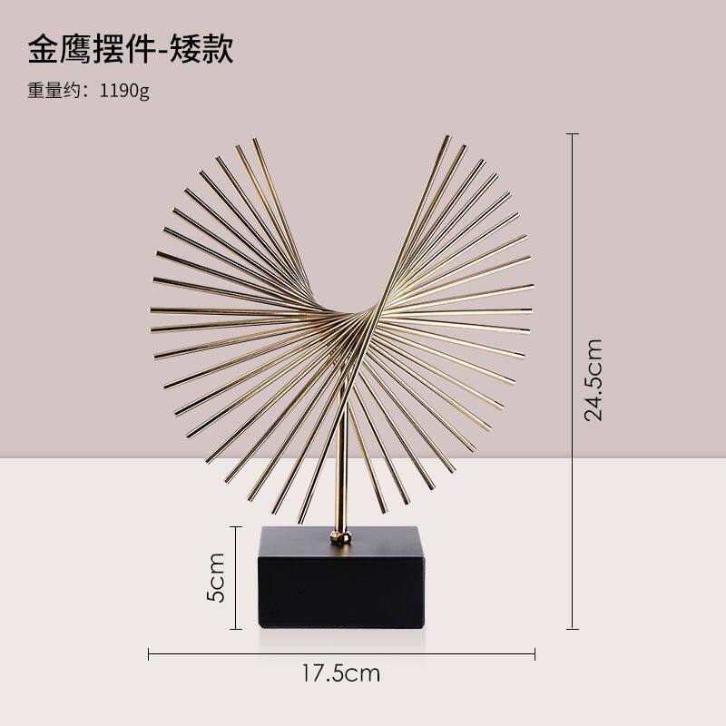 酒柜餐边柜现代高档软装客厅室内轻奢摆件创意办公室家居装饰品