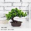 Artificial simulation fake pine tree welcome pine potted model room Exhibition Hall Hotel display green bonsai decorations potted plants