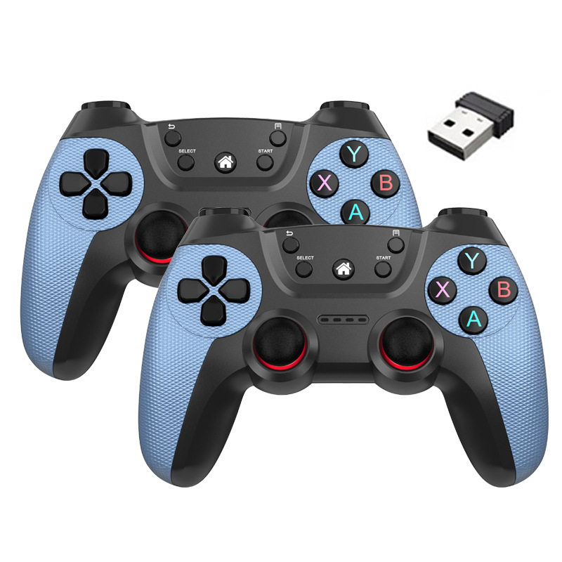 Factory Direct Supply 2.4g Wireless Game Controller for Two Players, Android Tv, Tv, Computer Multi-Functional Game Controller