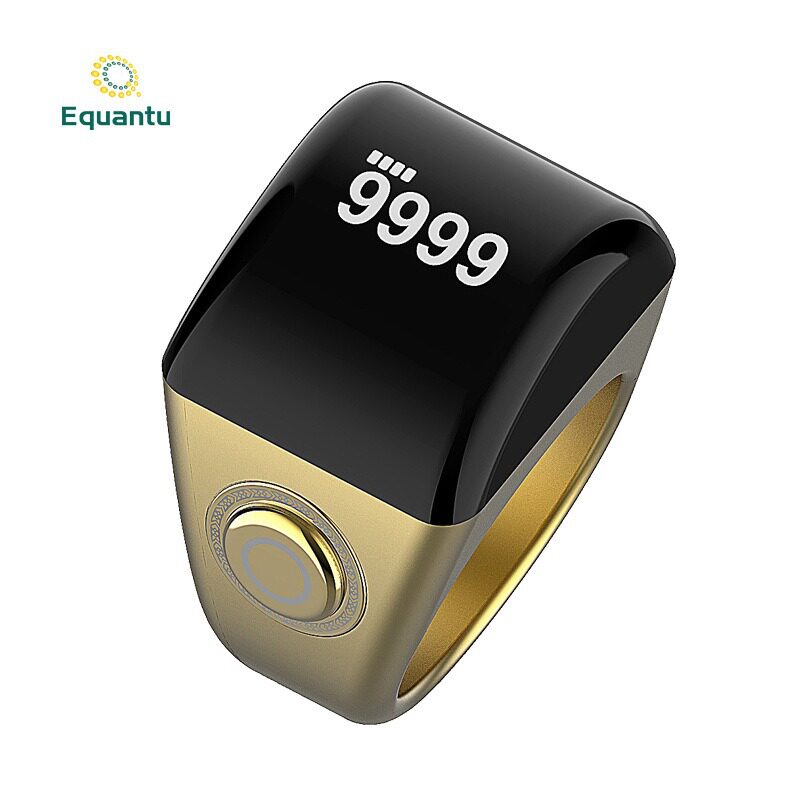 Equantu Plastic Smart Ring Southeast Asia Hot Selling App Counter Oled Large Screen Smart Ring