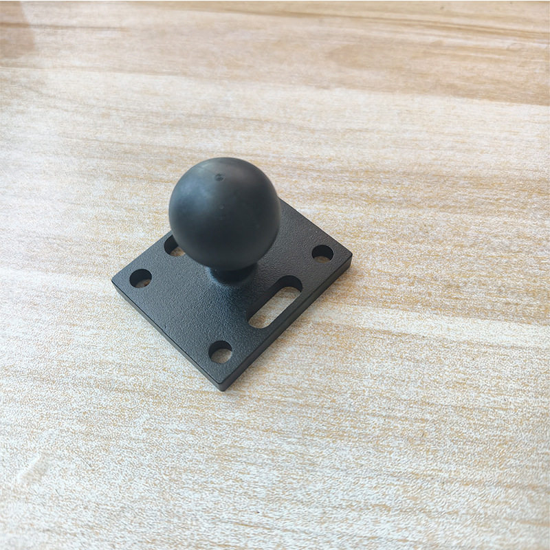 通用1英寸球头配件25mm球头手机导航支架底座连杆菱形方形后视镜