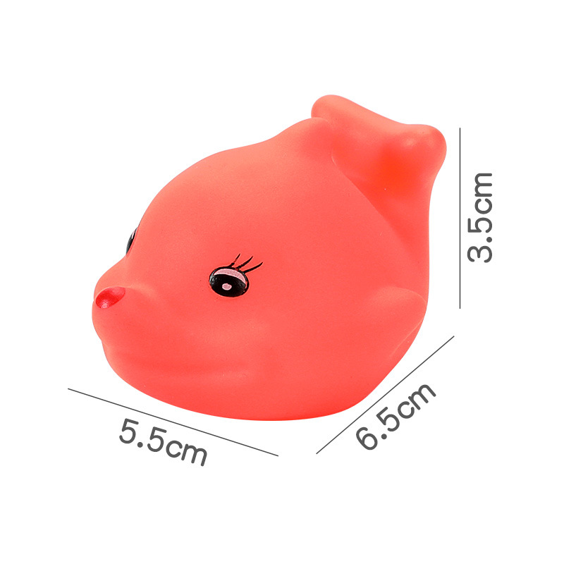 搪胶捏捏乐可爱动物小鸭子儿童洗澡戏水宝宝浴室沐浴益智玩具批发