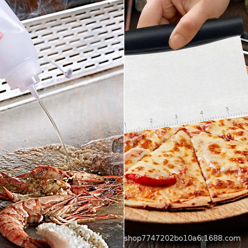 Cross-border hot barbecue tools 7-piece stainless steel barbecue suit teppanyaki outdoor BBQ baking tools in stock wholesale