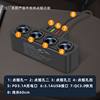 Car Fast Charging One-To-Four USB Multi-Function Converter Fast Charging Interface for Cars and Trucks 12V24V Universal Wholesale