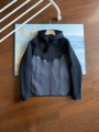 Black and dark gray jacket