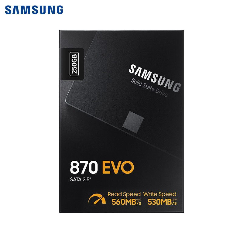 Samsung 860EVO обновлен до версии 870EVO 250G 500G 1 ТБ 2,5-дюймового SSD-накопителя для твердотельных накопителей Изображение 1