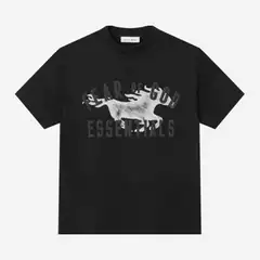 Essential-2026 Year of the Horse Limited Edition Casual Loose Short-Sleeved T-Shirt for Men and Women