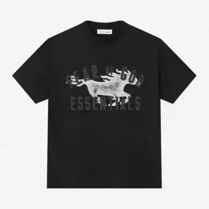 Essential-2026 Year of the Horse Limited Edition Casual Loose Short-Sleeved T-Shirt for Men and Women
