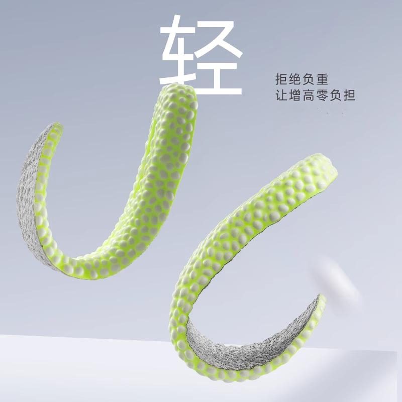 Popcorn Sports Height-Increasing Insoles for Men, Sweat-Absorbent and Poop-Feeling, Super-Soft Inner Height-Increasing Insoles That Are Invisible and Not Tired after Standing for a Long Time