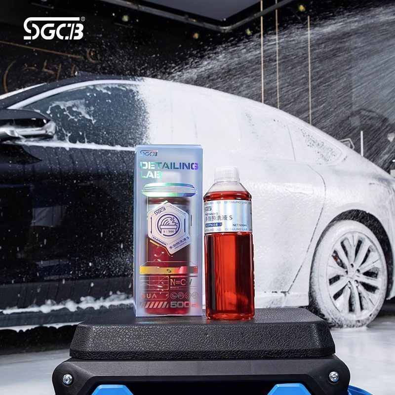 SGCB new grid PA Pre-lotion neutral car wash liquid strong decontamination high foam cleaning agent car black and white car cleaning