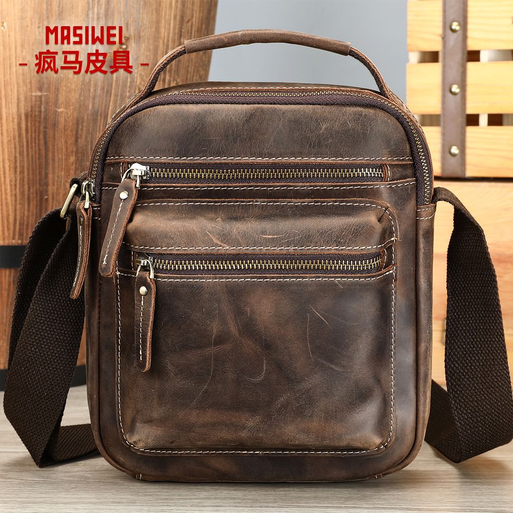 (Mới) Mã A2785 Giá 1130K: Túi Đeo Vai Nam Gutdbu Phục Cổ Cổ Điển Túi Xách Ví Nam Chất Liệu Da Bò G04 Sản Phẩm Mới, (Miễn Phí Vận Chuyển Toàn Quốc).