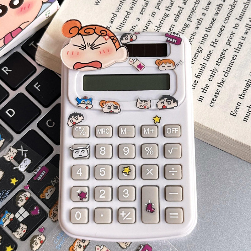 计算器创意可爱卡通学生办公文化用品高颜值迷你便携计算机批发