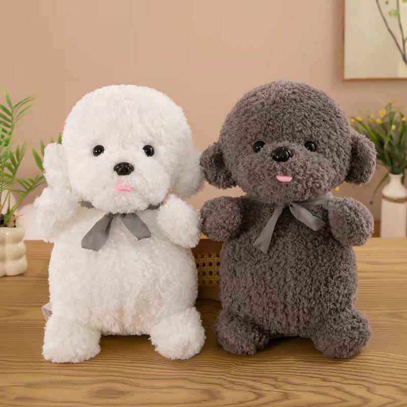 40厘米12寸大号毛绒玩具地推礼品娃娃婚礼互动公仔玩具活动定logo