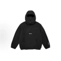 Black/polar fleece top