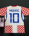 Croatia home jersey, number 10, with captain's armband