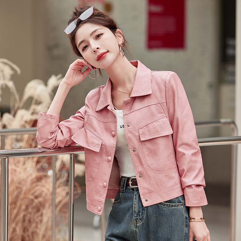 (Mới) Mã L3201 Giá 1590K: Áo Da Nữ Hatde Hàng Mùa Xuân Thu Đông Phục Cổ Cổ Điển Thời Trang Nữ Chất Liệu G04 Sản Phẩm Mới, (Miễn Phí Vận Chuyển Toàn Quốc).