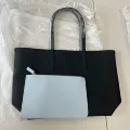 Black with light blue