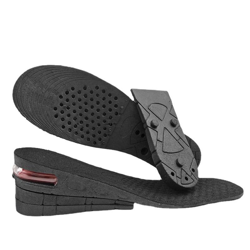 Removable invisible inner heightening insole cross-border men's and women's sneaker shock absorption multi-layer height heightening insole wholesale