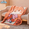 Zoobies Zootopia Special-Shaped Double-Sided Velvet Blanket Q Cute, Comfortable, Soft and Anti-Static Sofa Blanket