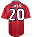 1998 england away number 20 star
