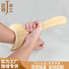 Beech Wood Fish Tail Scraping and Rolling Stick Swedish Wood Therapy Massager for Home Use, Suitable for Full Body Meridian and Back Beauty and Relaxation