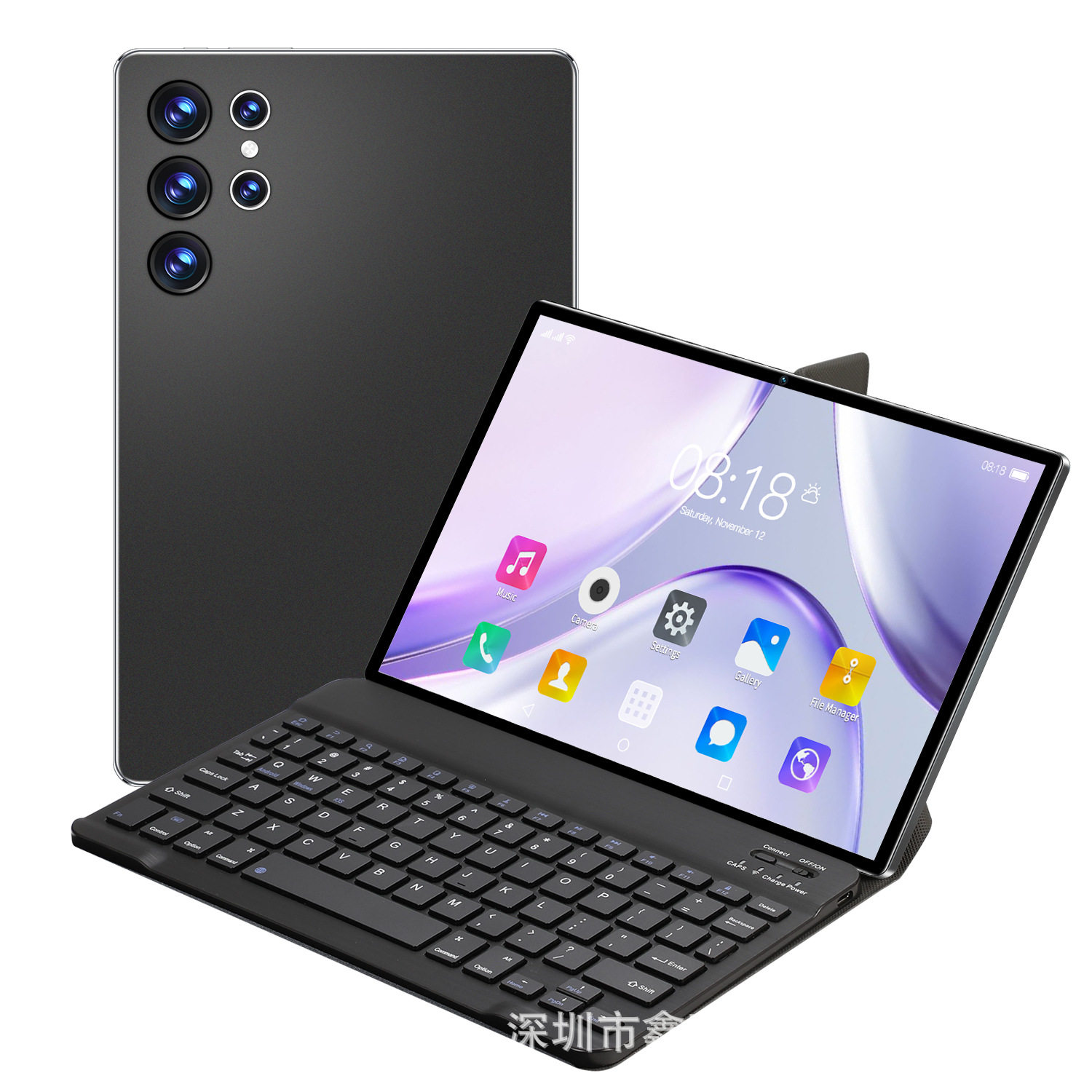 2023 cross-border 10.1 นิ้วแท็บเล็ตแบบเต็มหน้าจอ Android ten...