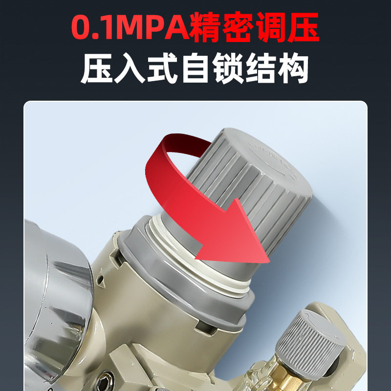 Air Source Processor Pneumatic Triple PARts Ar Pressure Reducing Pressure Regulating Valve AFC2000 Oil-water SepARation AFR Filter BFC