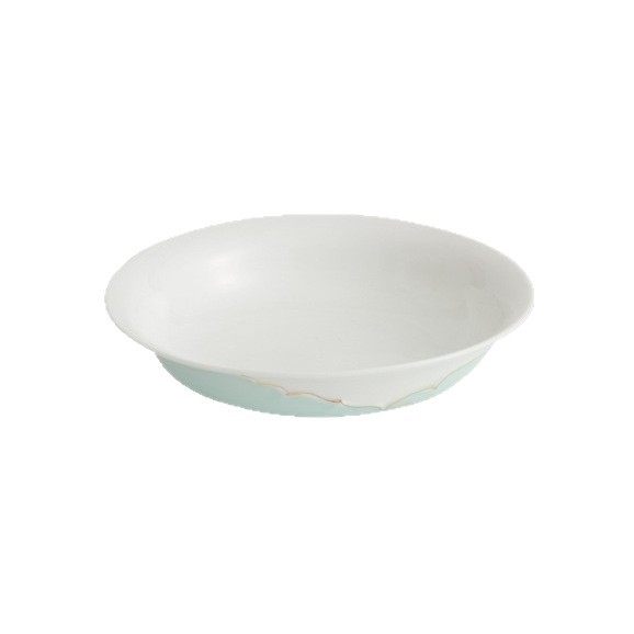Dehua Celadon Tableware 2025 New Style Exquisite and High-Looking Chinese Style Accessible Luxury High-End Underglaze Color Ceramic Bowl Rice Bowl