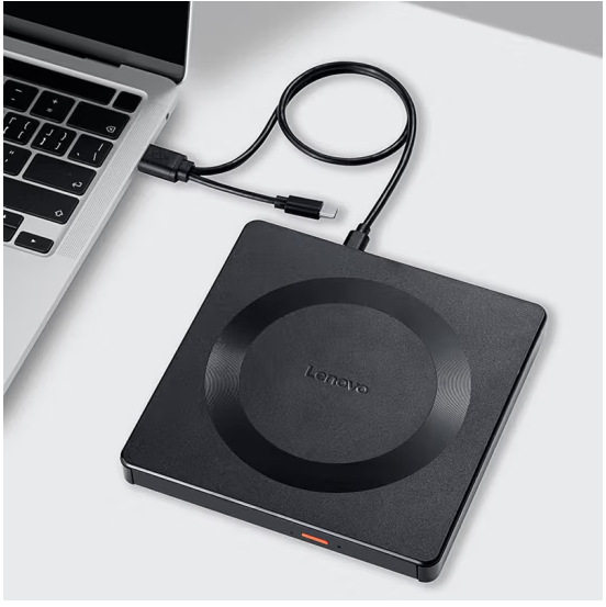 Lenovo (Lenovo) external optical drive burner USB2.0 dual interface mobile optical drive GP70Pro applicable