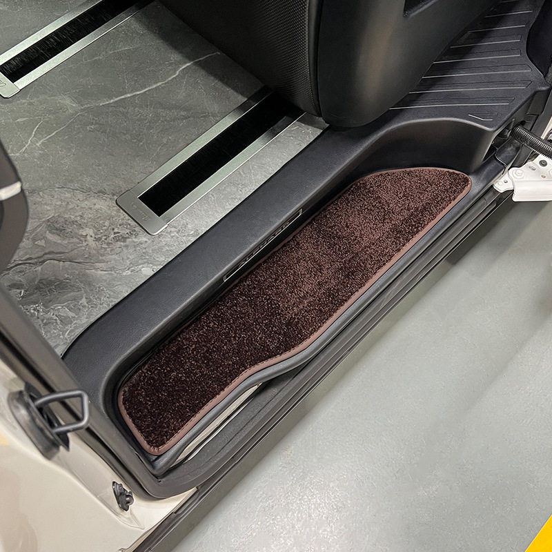 Подходит для новых и старых пороговых ковриков Elfa, четырехдверного коврика ALPHARD VELLFIRE welcome pedal carpet Изображение 1
