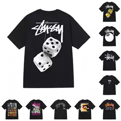 Foreign Trade 2026 New Model Men's and Women's Short-Sleeved T-Shirts, Summer Men's Loose-Fitting 230g Heavyweight High-Quality T-Shirts