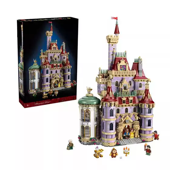 Compatible with LEGO 43263 Disney Beauty and the Beast Castle Building Blocks Set