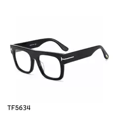 TOM Ford series TF5634 wide side thick frame myopia mirror frame men's and women's retro large frame square frame