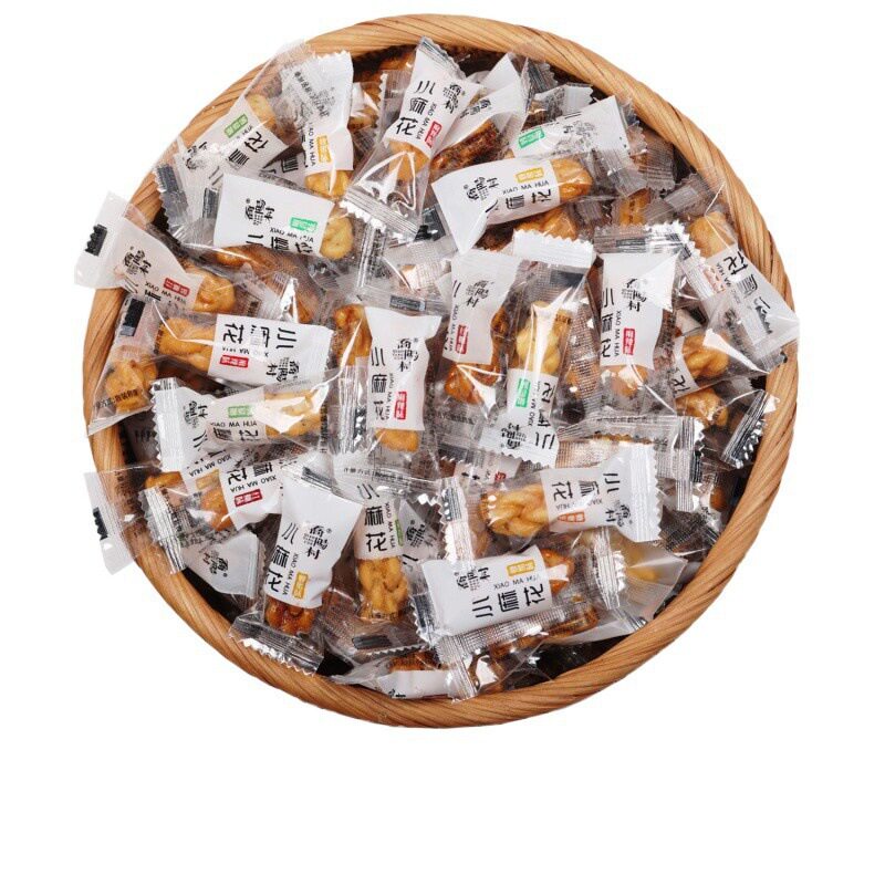 Qiaoyang Village Small Twists Individually Packaged Internet Celebrity Snacks Honey Brown Sugar Spicy Chives Twists Bulk Whole Box Wholesale