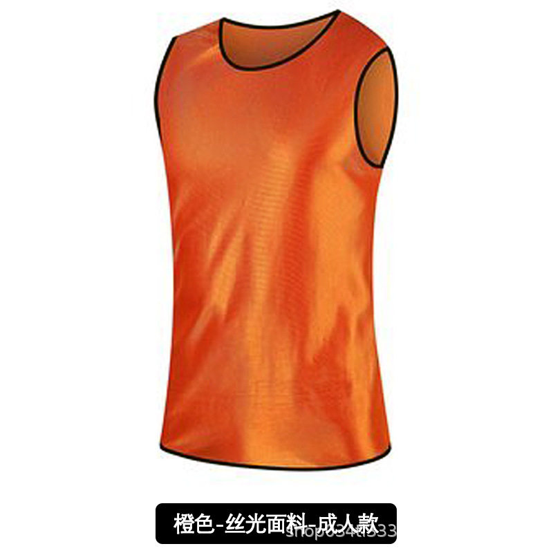 跨境网眼对抗服儿童足球训练背心团建户外拓展活动广告号码服印制