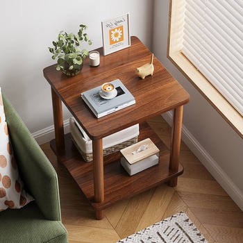 Small Coffee Table, Side Table, Small Table, Home Bedroom, Girl's Room, Bedside Table, Small Apartment, Simple Sofa Side Cabinet, Coffee Table