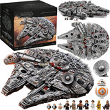 Трансграничная совместимость со строительными блоками Lego 75192 "Звездные войны: Сокол тысячелетия", взрослой версией огромных собранных строительных блоков starw