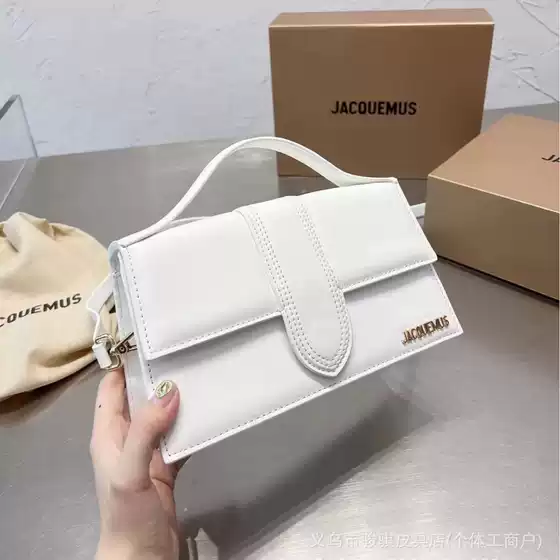 JACQUEMUs Niche Design New High Quality Explosive Hand Carrying Fashionable All-Match Shoulder Bag Handbag Crossbody