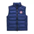 Dark blue red label