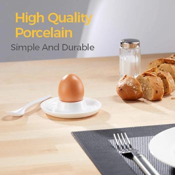 Cross-Border Egg Tray, Egg Cup, Square Egg Dish, Egg-Shaped Egg Tray, Plastic Western Egg Cup, Dessert