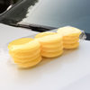 Waxing sponge car round edge washing car waxing maintenance polishing sponge car Nano waxing sponge wholesale