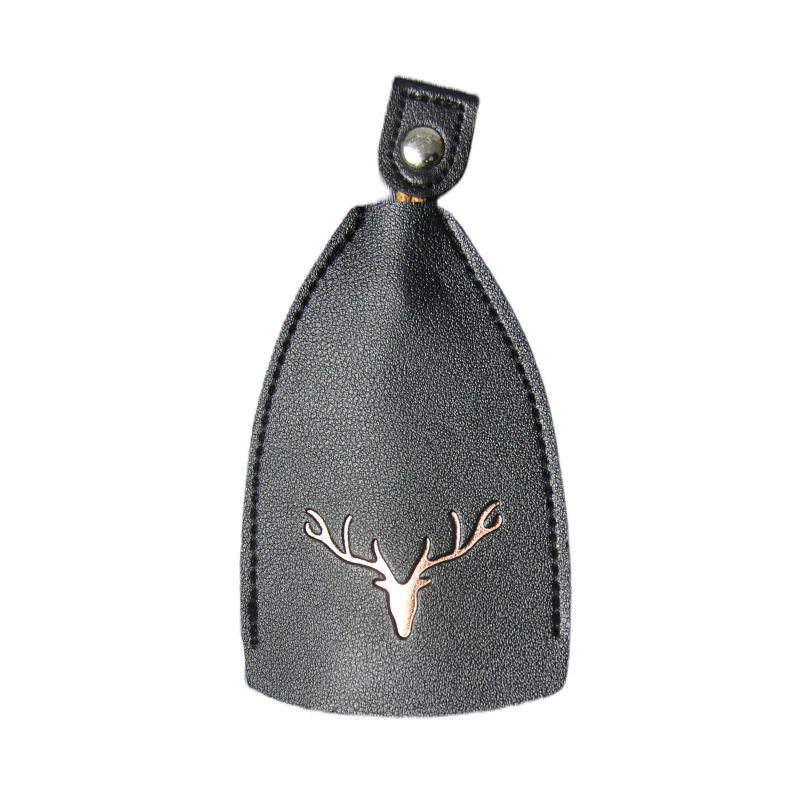 Fashion creative pull-out key case cute portable personalized car key case small drawstring storage key case