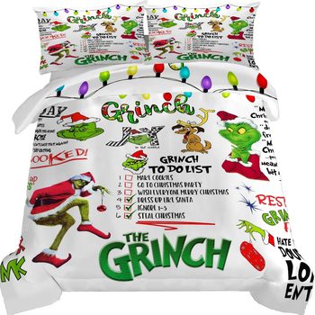 Ins Foreign Trade Printing Cross-border Three-piece Set Four-piece Set Sanding Bed Cover Quilt Cover High-grade Thickened suit Bed Sheet