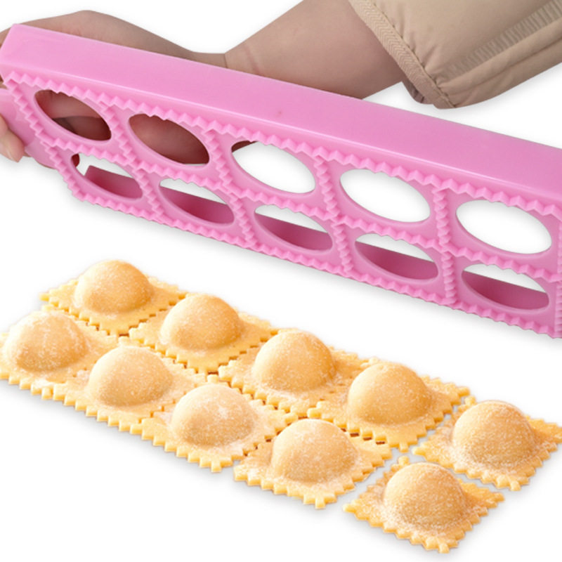 Creative Italian Home Kitchen Dumpling and Wonton Round and Square Multi-Specification Commercial Food-Grade Dumpling Mold