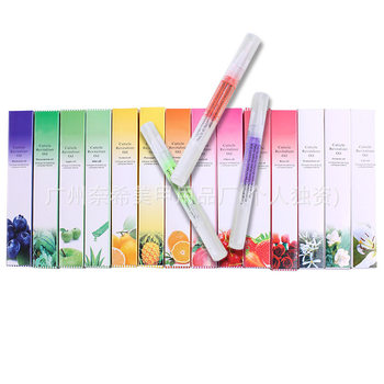 Nail nutrition oil nail nutrition pen finger edge pen barbed nourishing edge oil skin care finger edge oil fruit flavor
