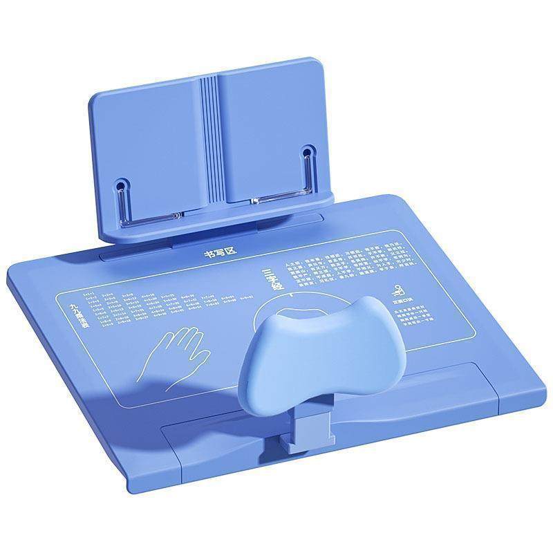 Children's sitting posture correction primary school students anti-hunchback myopia sitting reading and writing all-in-one reading stand desktop bracket