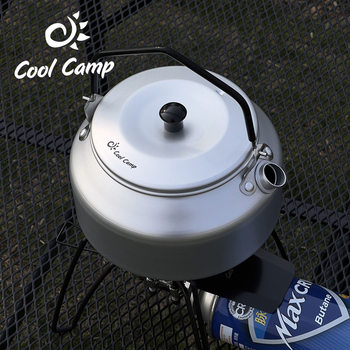 Outdoor Camping Kettle Ultra Light Aluminum Portable Camping Kettle Coffee Pot Travel Vintage Tea Pot Car Cookware