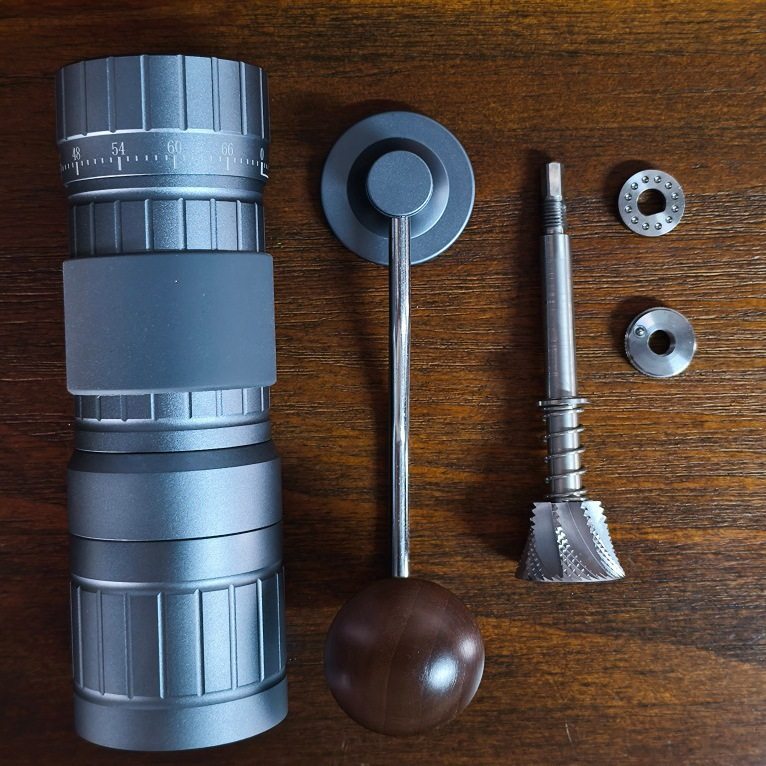 Cross-Border Hand-Cranked Coffee Grinder, Outdoor Portable Espresso Grinder, Coffee Machine with Sus420 Steel Core