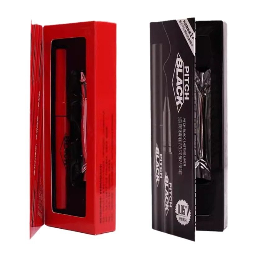 Miyo Paint Black Long-Lasting Eyeliner Fiber Waterproof Liquid Eyeliner Pen Beginner Liquid with Replacement Eyeliner Pen